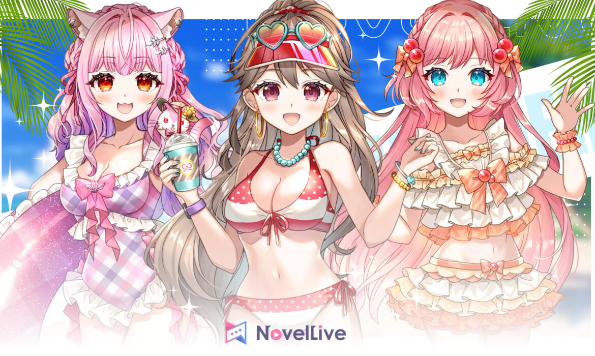 プレミアムライバー3名の水着衣装をお披露目！